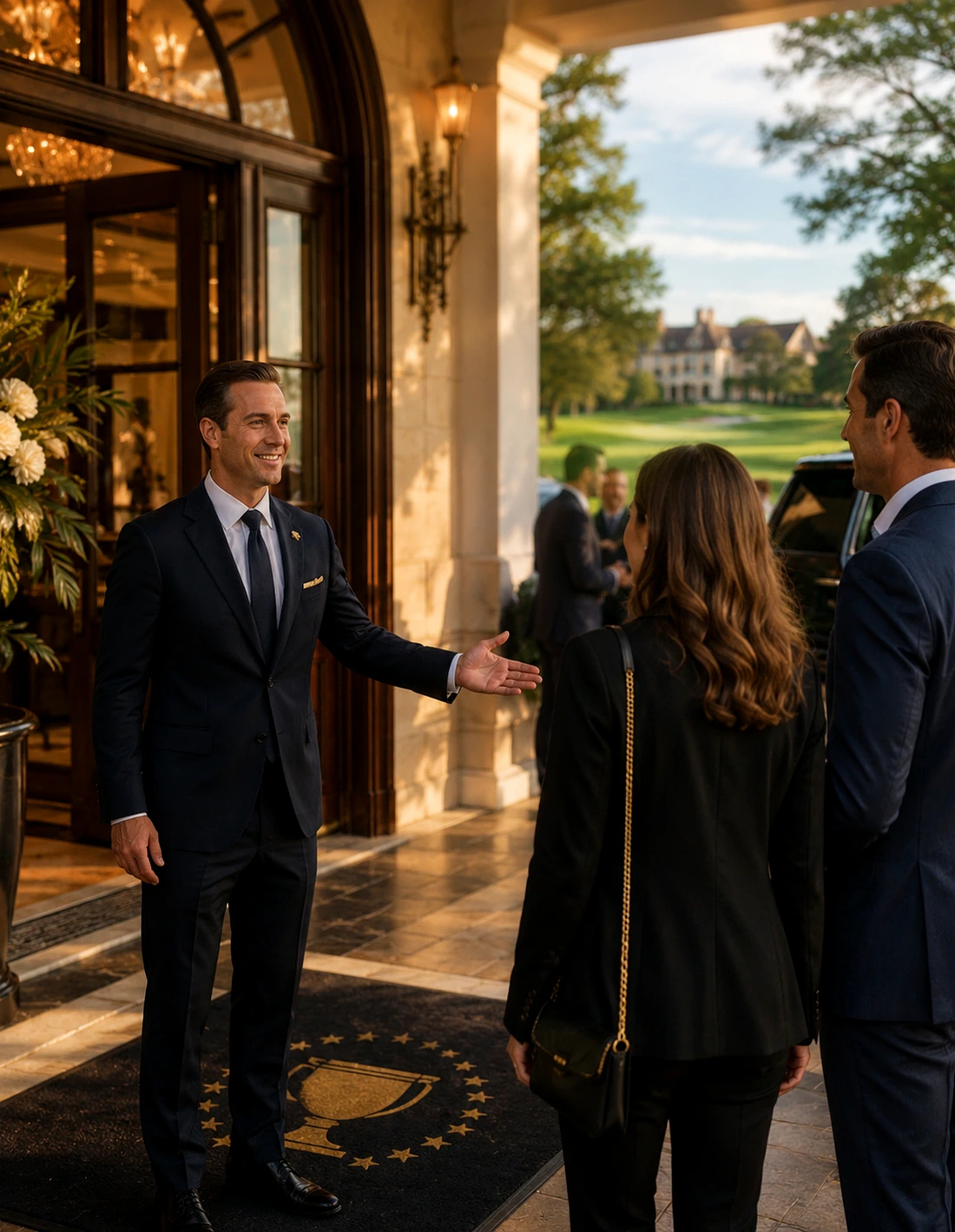 ISM host welcoming executive guests