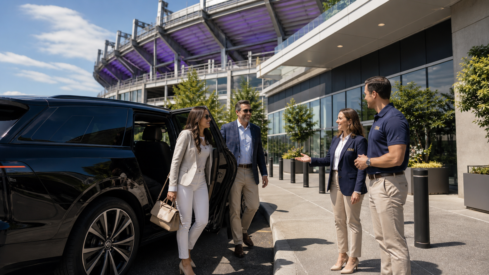 A considered guest arrival