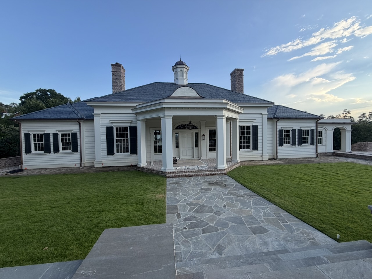 Front entrance of ISM’s Masters hospitality estate