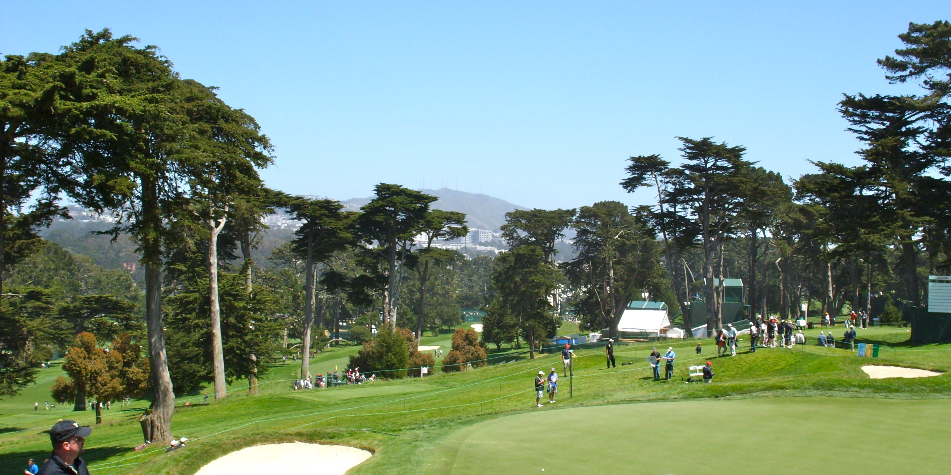 The Olympic Club golf course during the 2012 U.S. Open