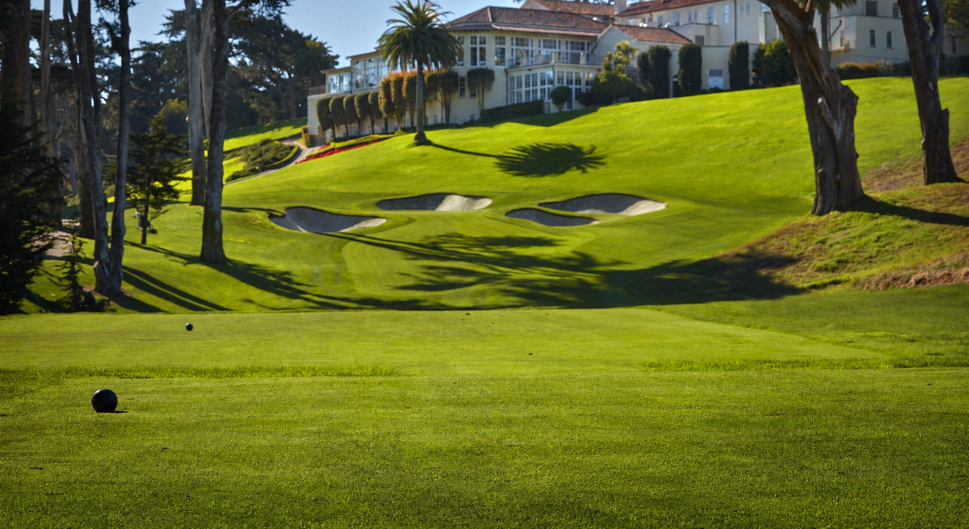 The Olympic Club course and clubhouse, host setting for the 2028 PGA Championship