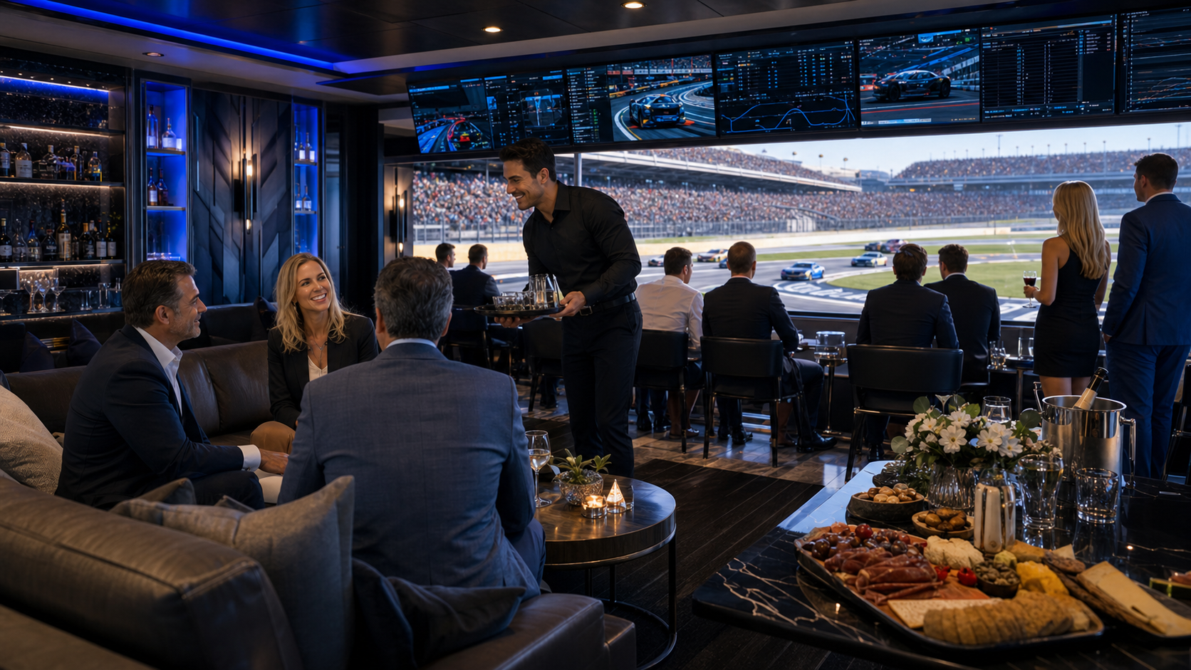 Executive motorsport hospitality