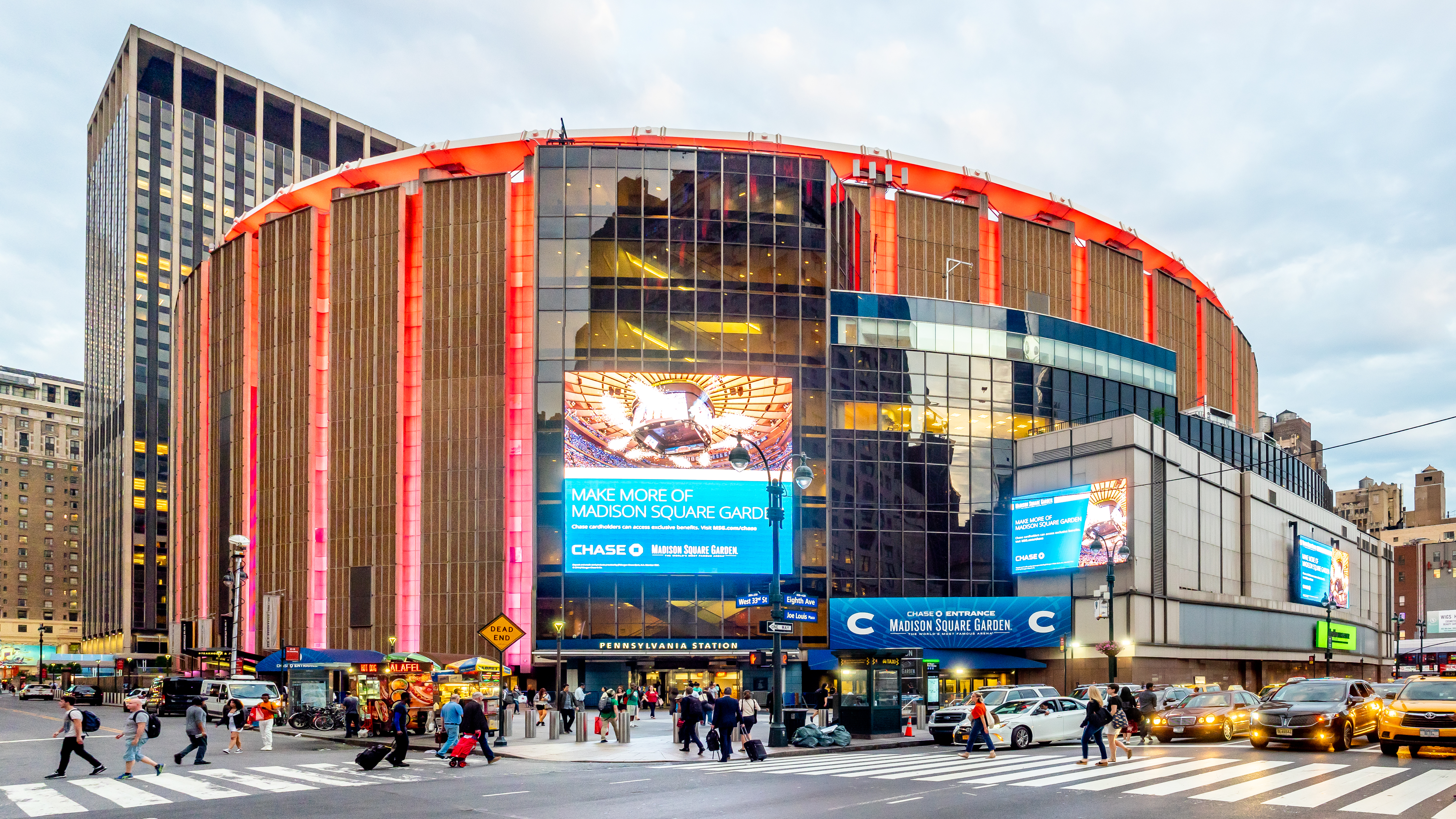 Event location shown in the approved ISM presentation