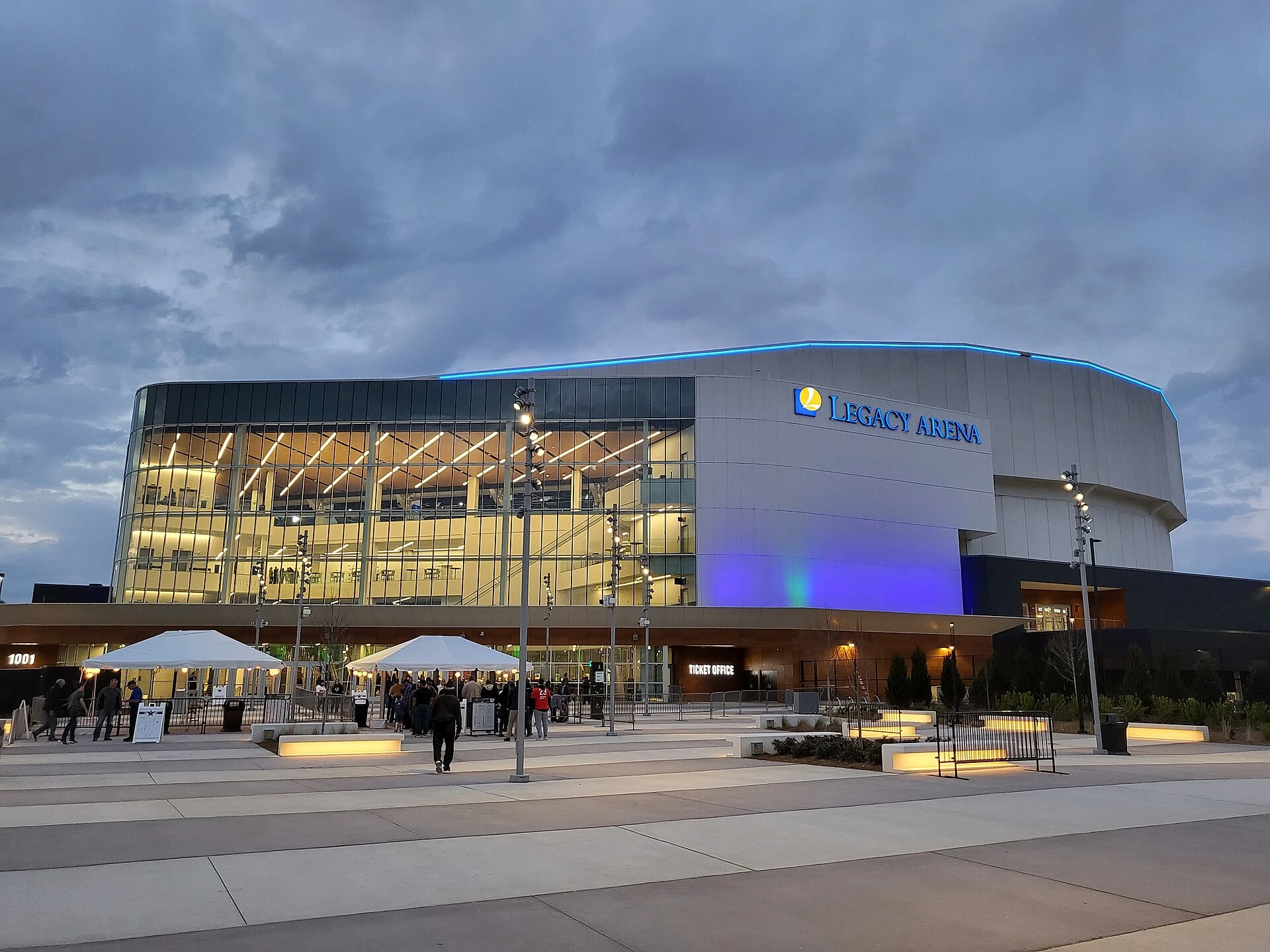 Event location shown in the approved ISM presentation