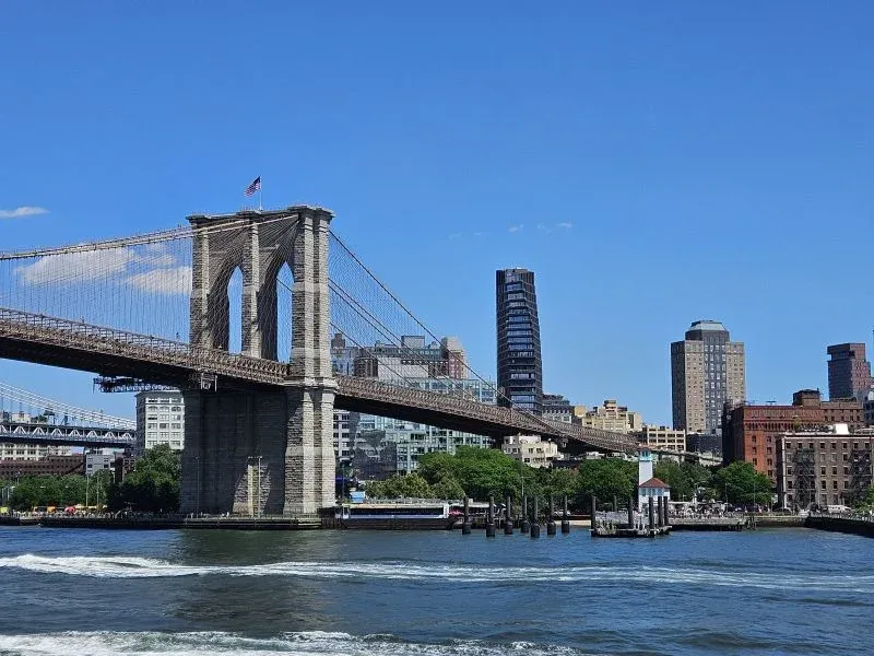 Brooklyn Bridge and the waterfront