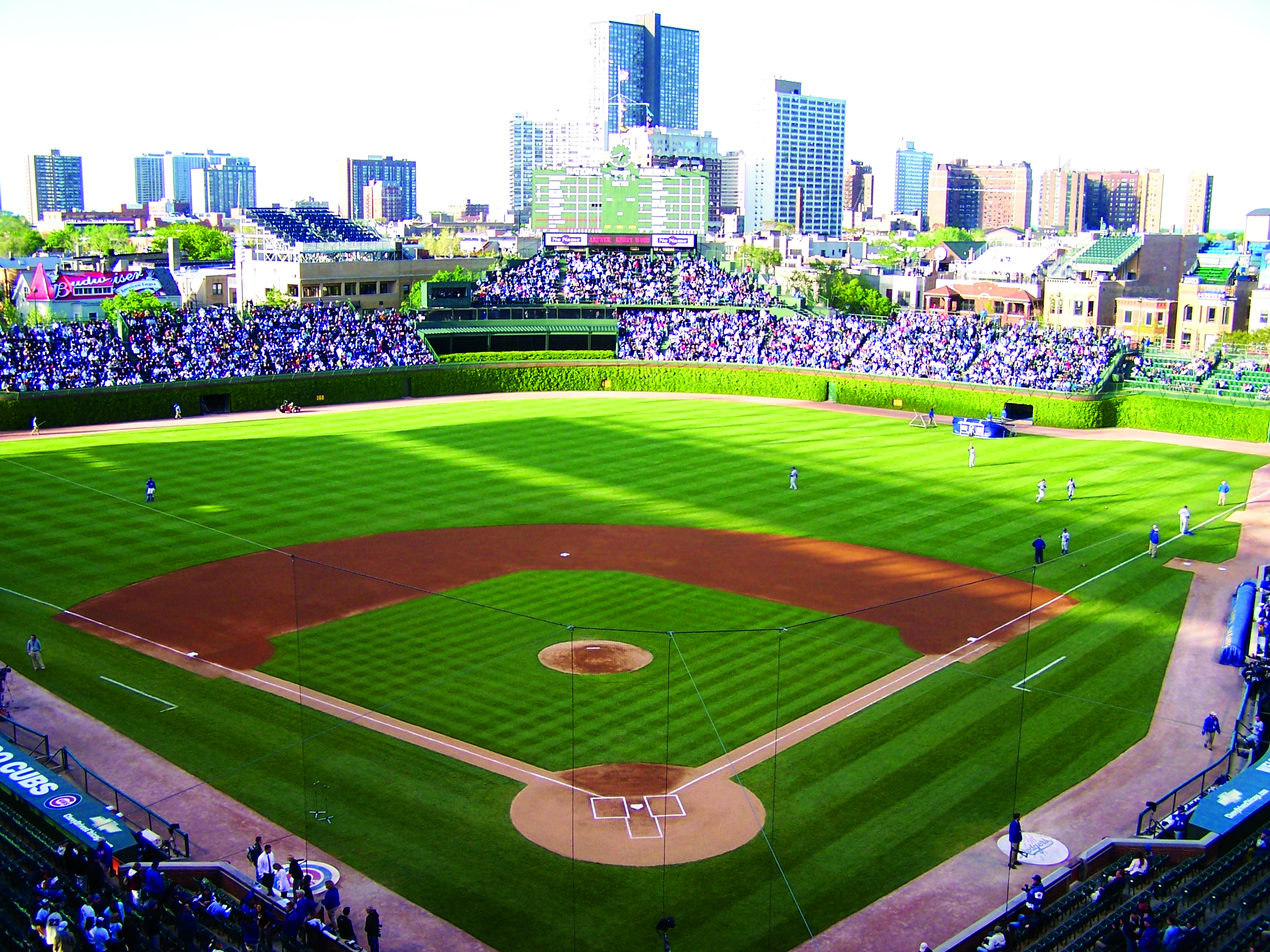 Wrigley Field, original supplied by Michael Scotta
