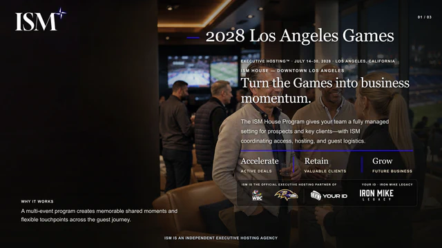 2028 LA Games presentation cover