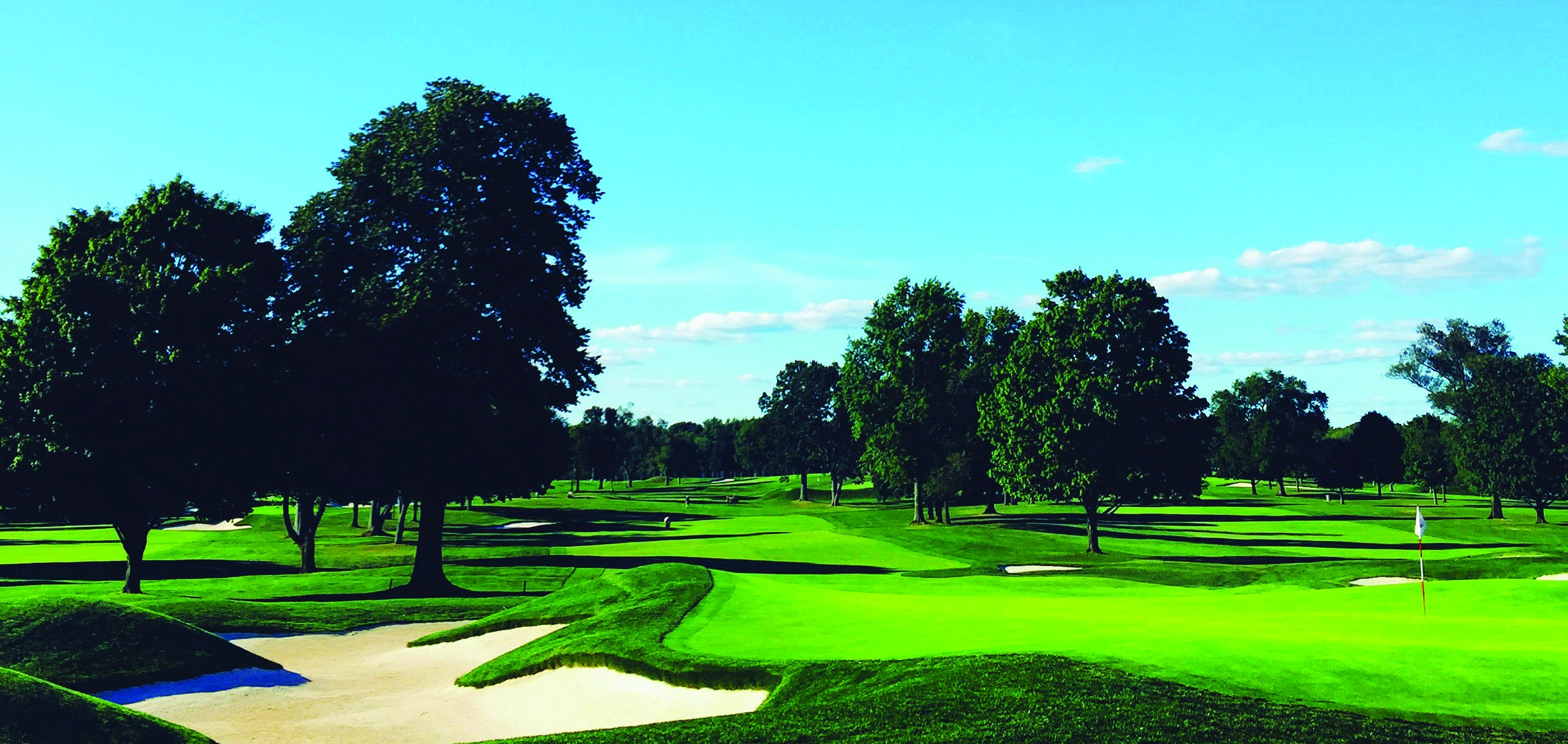 Winged Foot course photograph supplied by ISM