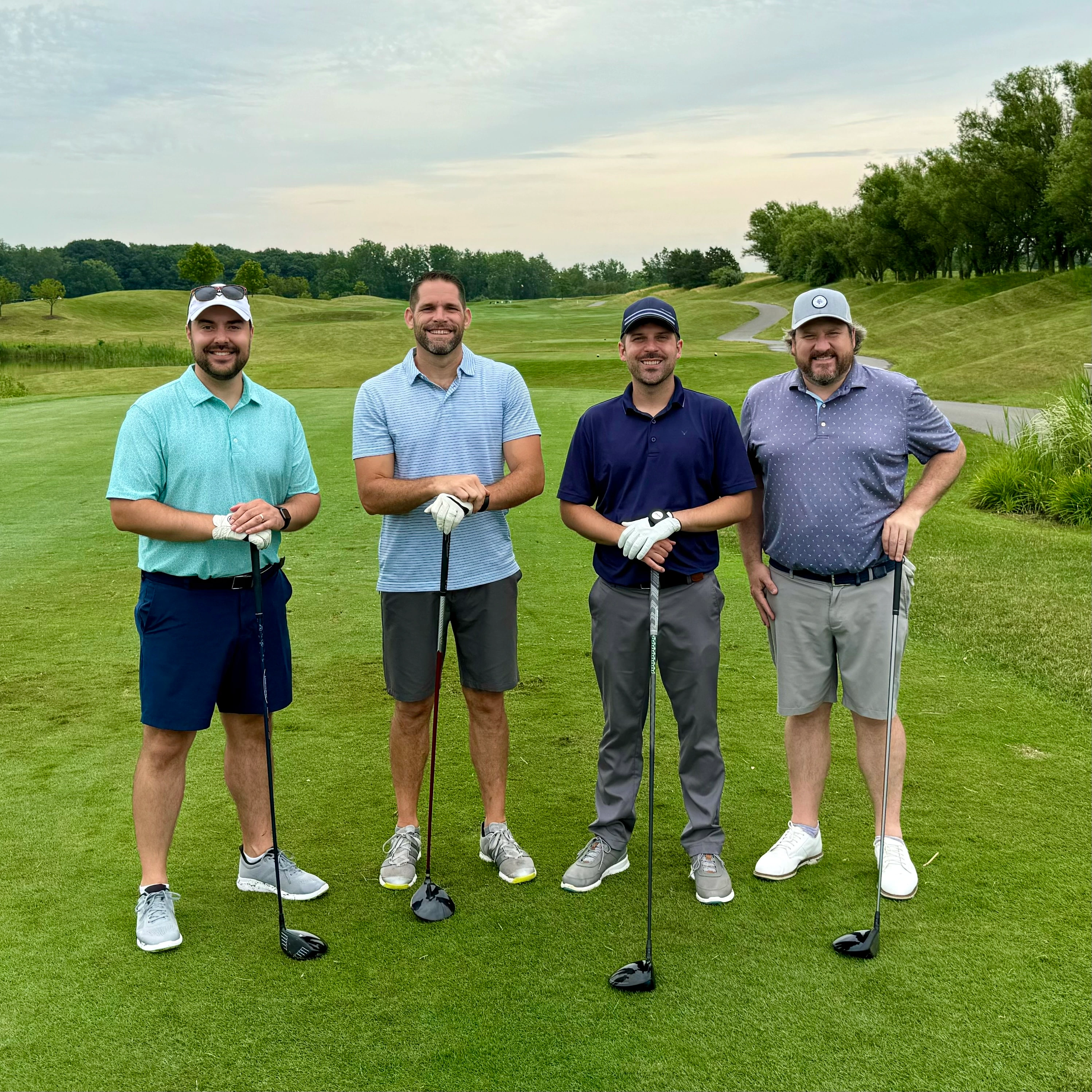 Previous ISM golf outing and hospitality from the supplied Winged Foot brochure