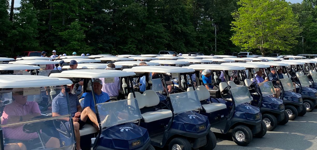 ISM golf outing participants from the supplied Winged Foot brochure