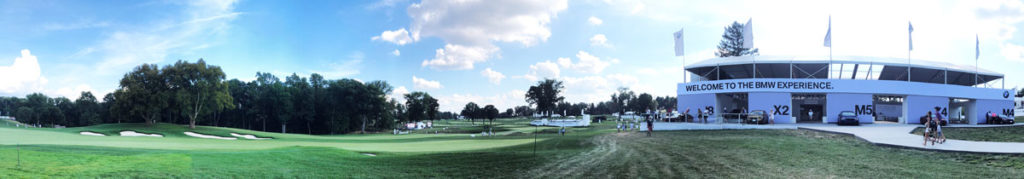  Before the rain hit on Sunday, it was absolutely beautiful at Aronimink!