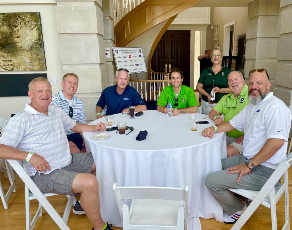 Guests Enjoying the 2021 Rocket Mortgage