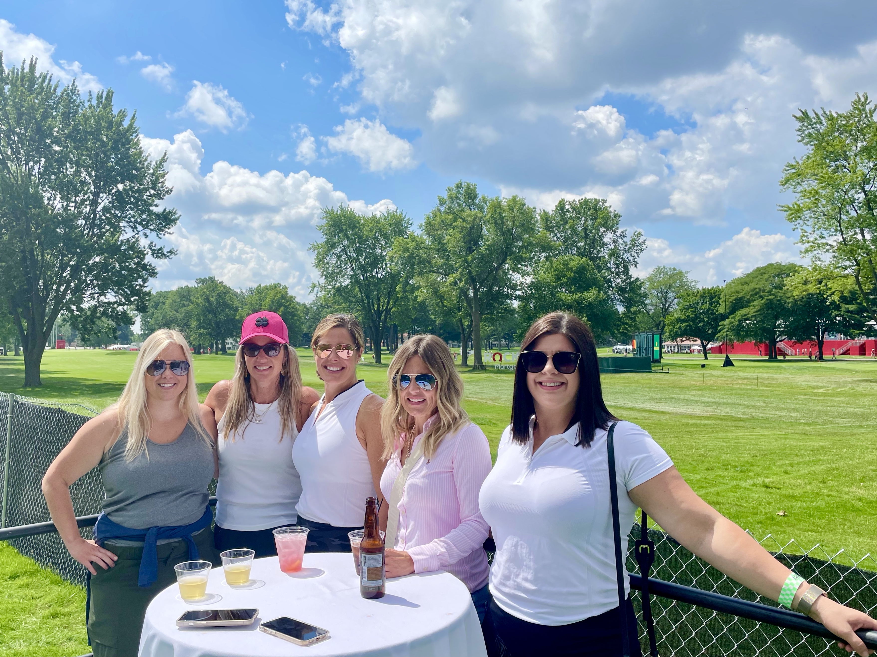 Guests Enjoying the 2021 Rocket Mortgage