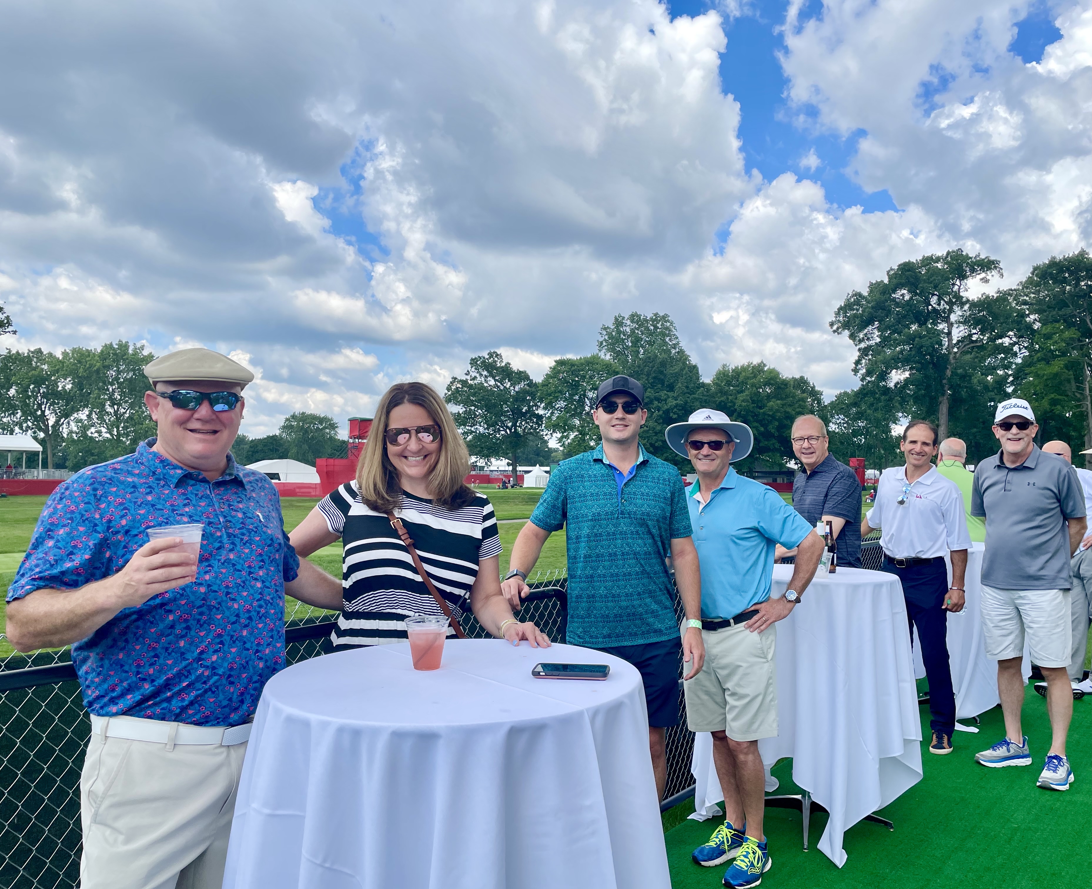 Guests Enjoying the 2021 Rocket Mortgage